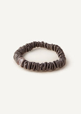 Silk Hair Tie in Pebble