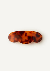 Scallop Barrette in Tortoise