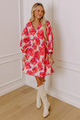 Tulip Fields Floral Mini Dress
