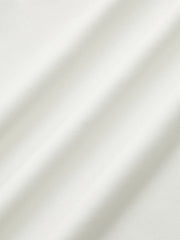 One-Shoulder Ruched Dress With Rosette Detail