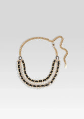 Sonya Pearl Chain Belt