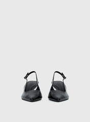Billini Anaya Pointed Toe Heels Black / Gold