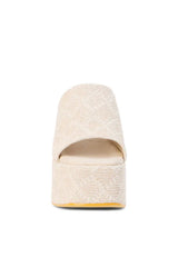 Como Platform Heel