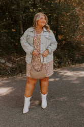 Chic Mindset Knit Mini Dress Curves