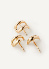 Hair Cuffs in Gold