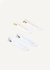 Creaseless Clips in Pearl