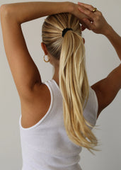 Silk Hair Tie Trio in Mixed