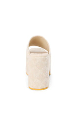 Como Platform Heel