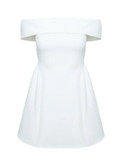 Main Character Strapless Mini Dress White