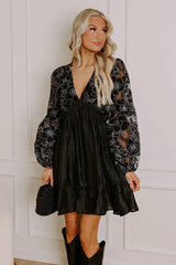 Fell In Love In France Floral Mini Dress