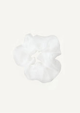 Statement Scrunchie in White