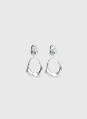 Whirl Earrings Silver