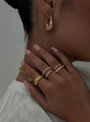 Satine Ring Pack Gold