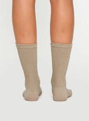 Back Around Socks Oat