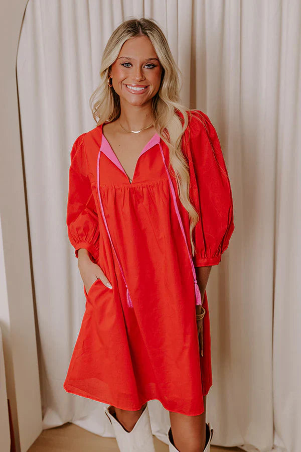 Margarita Toast Mini Dress