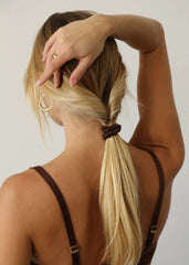 Silk Hair Tie Trio in Mixed