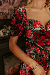 The Final Rose Velvet Mini Dress