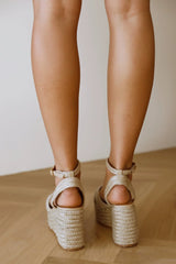 VERALI Callie Rope Wedge Natural Rope