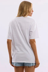 Pink Graphic Tee Short Sleeve