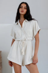 Viamo Romper Beige