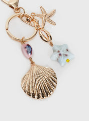 Sealife Keyring Gold