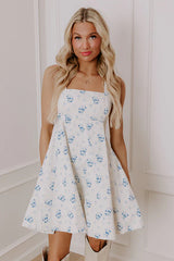 Cottage Charm Floral Mini Dress