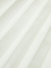 Sleeveless Buttoned Vest-Style Pleated Dress