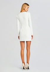 Simone Mini V Dress