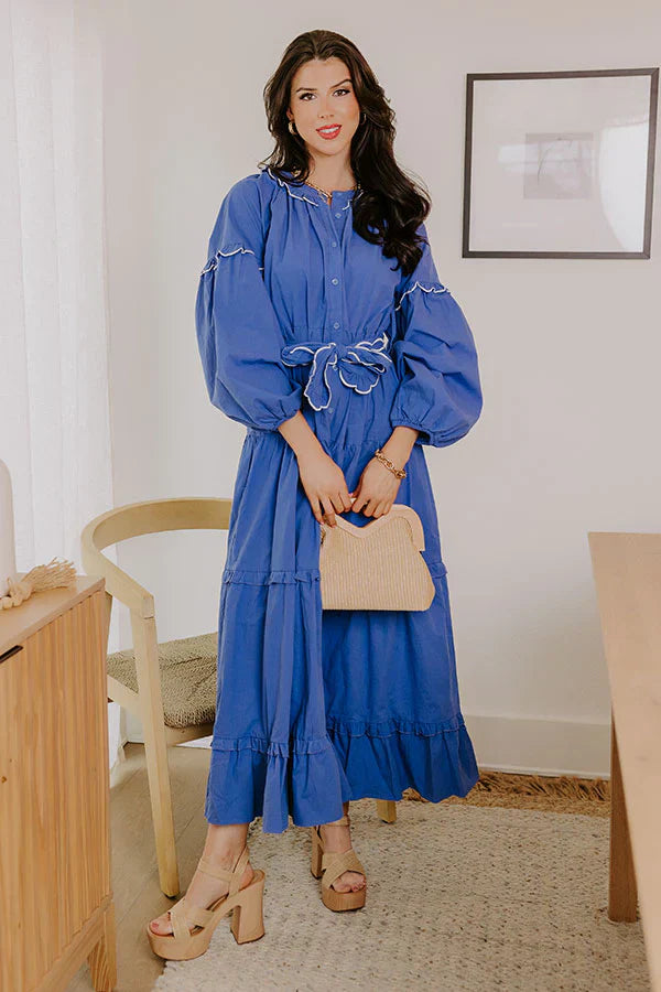 Small Town Charisma Button Down Maxi Dress