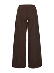Bystander Lace Up Pants Brown
