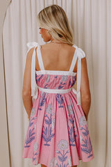 Sunny Charm Floral Mini Dress